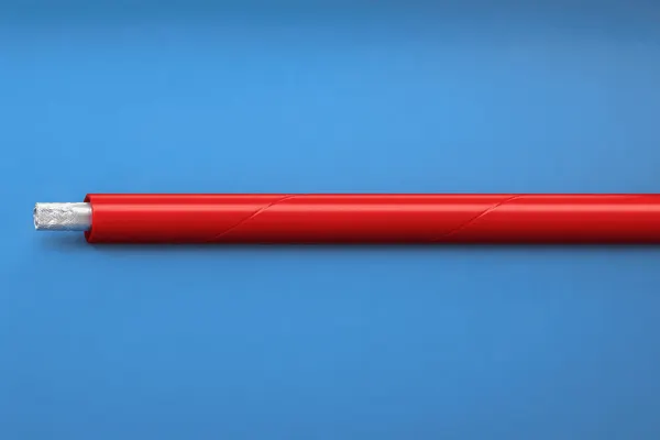 [ai] High voltage corona wire with stranded silver plated copper conductor and PTFE insulation