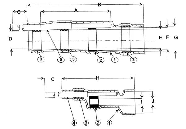H-CL-181 Series Termination Sleeves