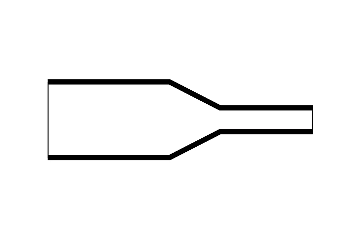 Helashrink 160 compact heat shrink boot without rib overview diagram for tight space strain relief