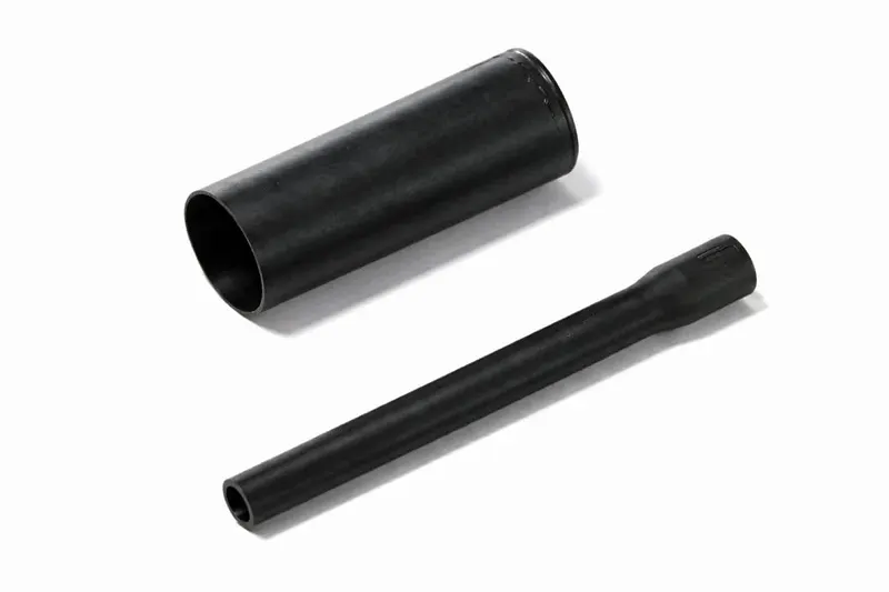 Helashrink 313F low profile straight heat shrink boot with adapter lip for small cables and high ratio