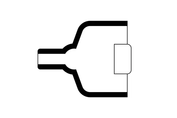 Overview diagram of Helashrink 1500 series top entry heat shrink connector cover for Min-D connectors
