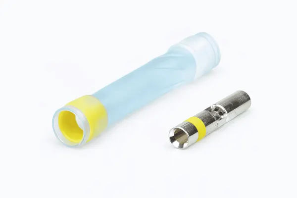 AS81824/1 QPL approved crimp splice for aerospace and avionics wiring