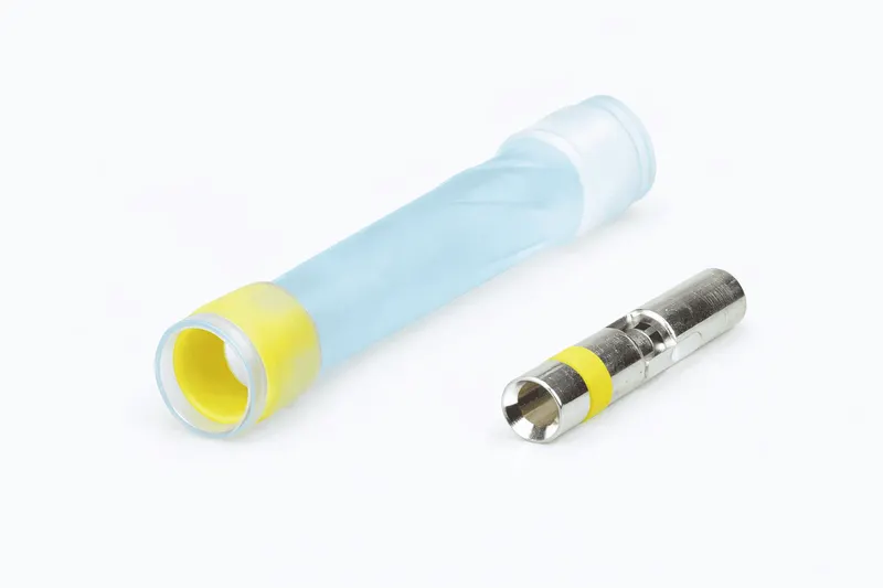 AS81824/1 QPL approved crimp splice for aerospace and avionics wiring