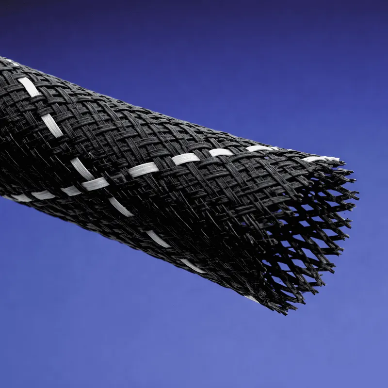 [ai] WX150 expandable braided sleeve made from flame retardant polyester