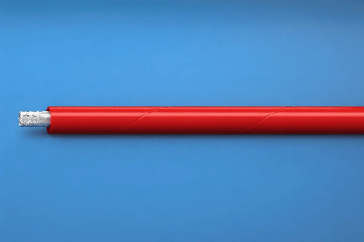 [ai] High voltage corona wire with stranded silver plated copper conductor and PTFE insulation