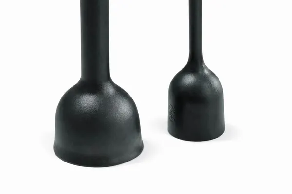 Helashrink 170 bottle heat shrink boot with rib for partially loaded connectors and small cables