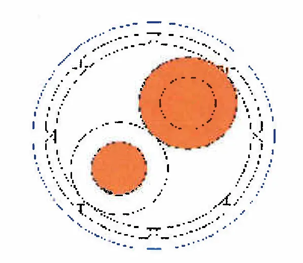 120 Ohm 26 AWG White/Tan Twinaxial Cable