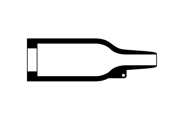 Overview diagram of Helashrink 150 series bottle shaped heat shrink boots with rib for VG style cable strain relief