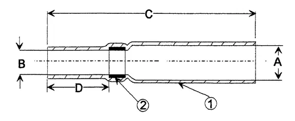 H-C-110-35-X Termination Sleeves